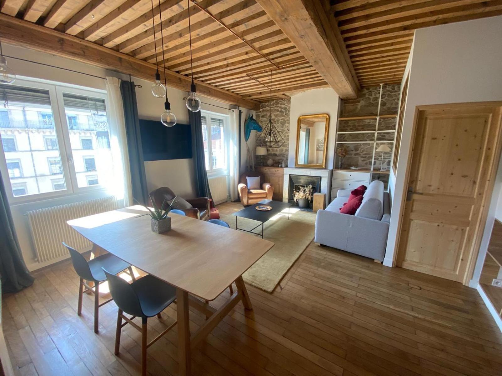 Appartement T3 Hyper Centre De Lyon, Super Vue Fourviere 外观 照片