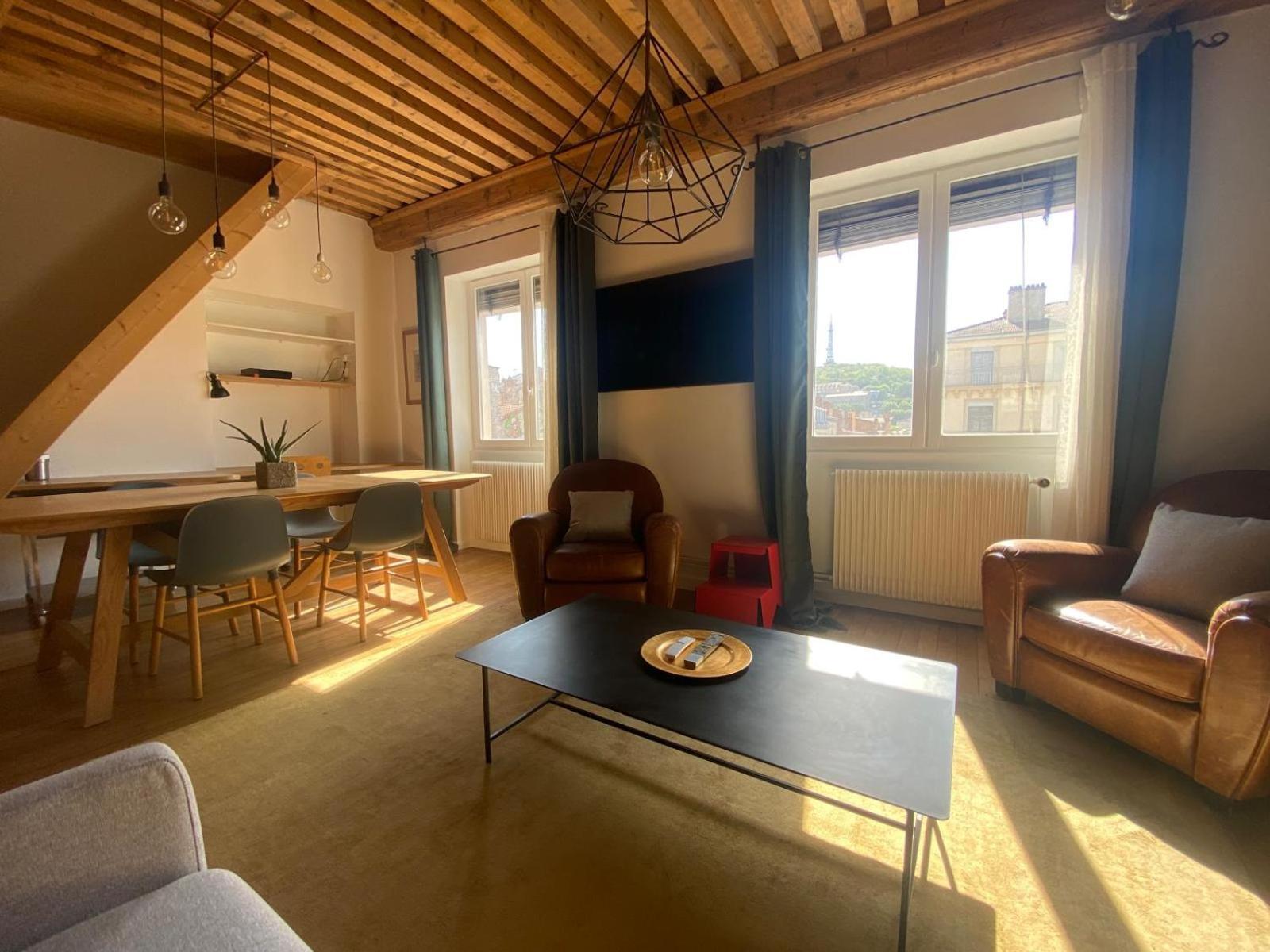 Appartement T3 Hyper Centre De Lyon, Super Vue Fourviere 外观 照片