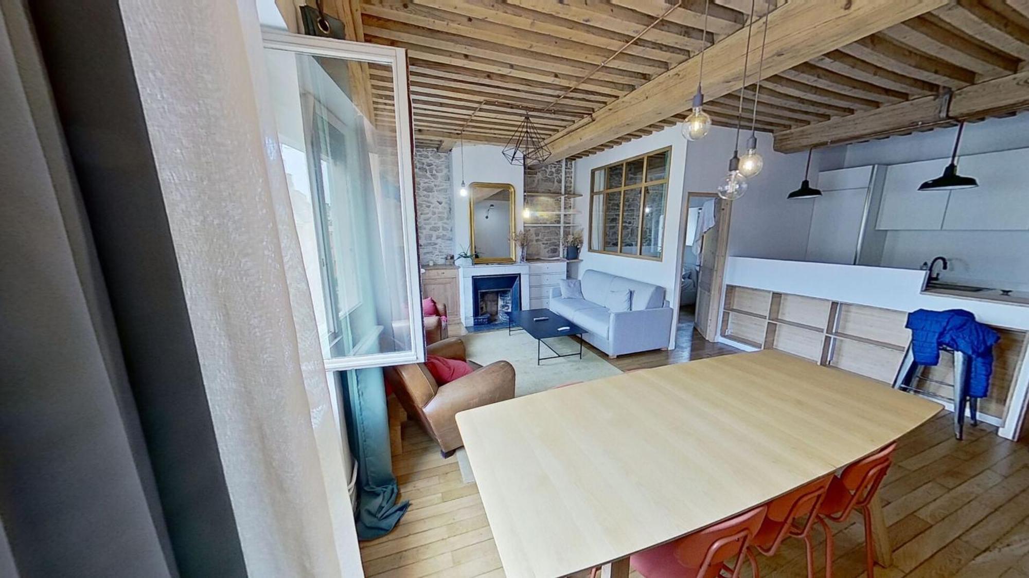 Appartement T3 Hyper Centre De Lyon, Super Vue Fourviere 外观 照片