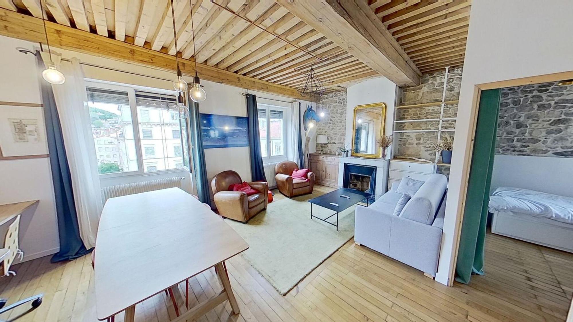 Appartement T3 Hyper Centre De Lyon, Super Vue Fourviere 外观 照片